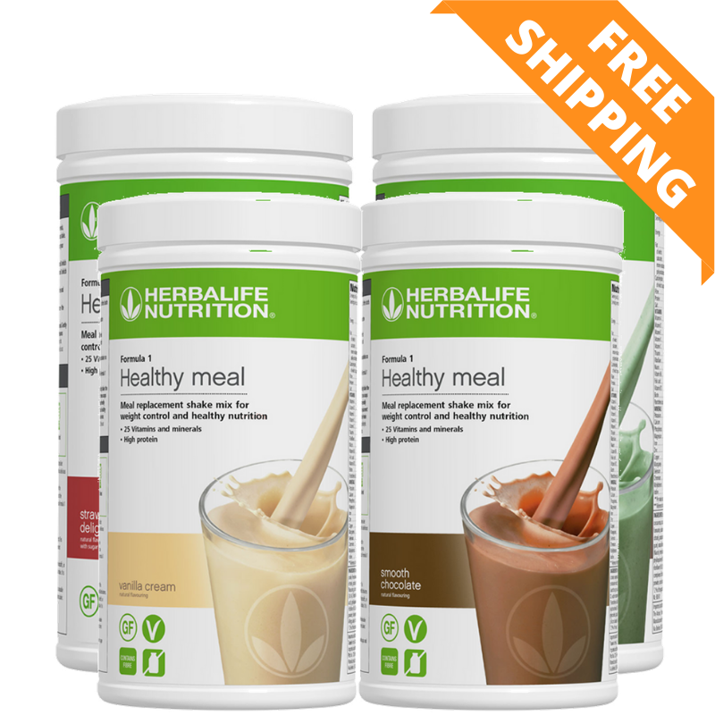 4 x Formula 1 Nutritional Shake Mix