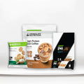 Protein Chips Sour Cream - High Protein Iced Coffee Latte Macchiatto - H24 Achieve Protein Bars Chocolate Chip Cookie Dough